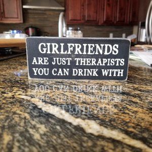 Small wood sign